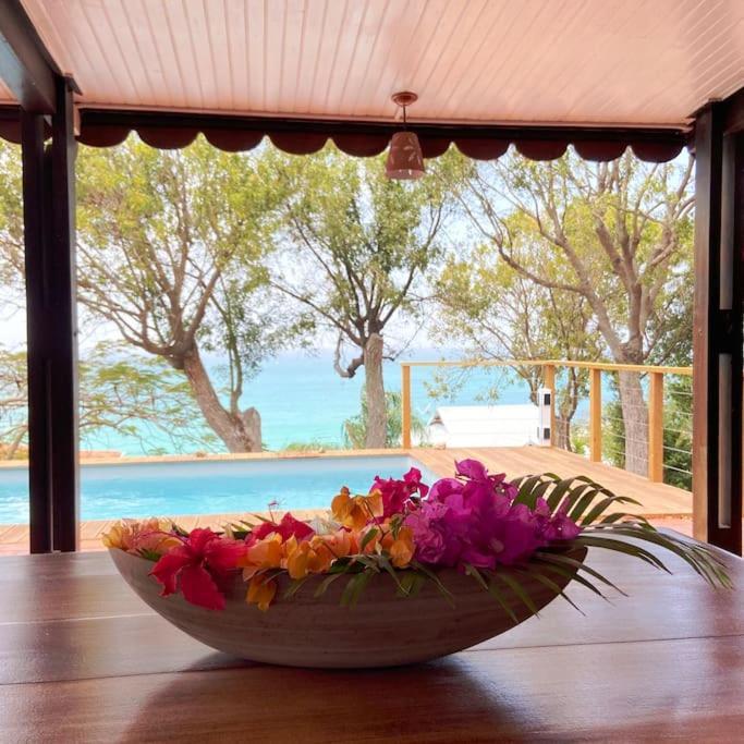Le Caillou *** Belle Villa, 4 Chambres, Piscine, Vue Mer *** Le Diamant Dış mekan fotoğraf