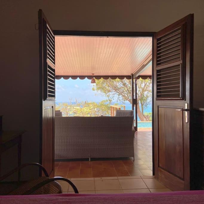 Le Caillou *** Belle Villa, 4 Chambres, Piscine, Vue Mer *** Le Diamant Dış mekan fotoğraf